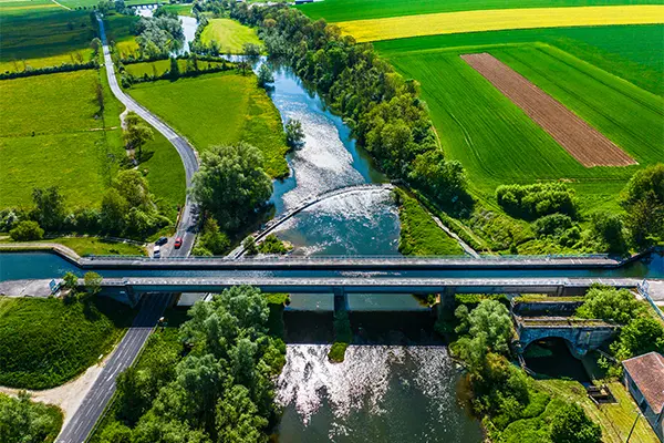Maas von oben | © Guus Reinartz