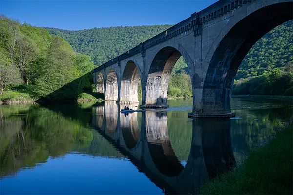 Maas Brücke | © Guus Reinartz