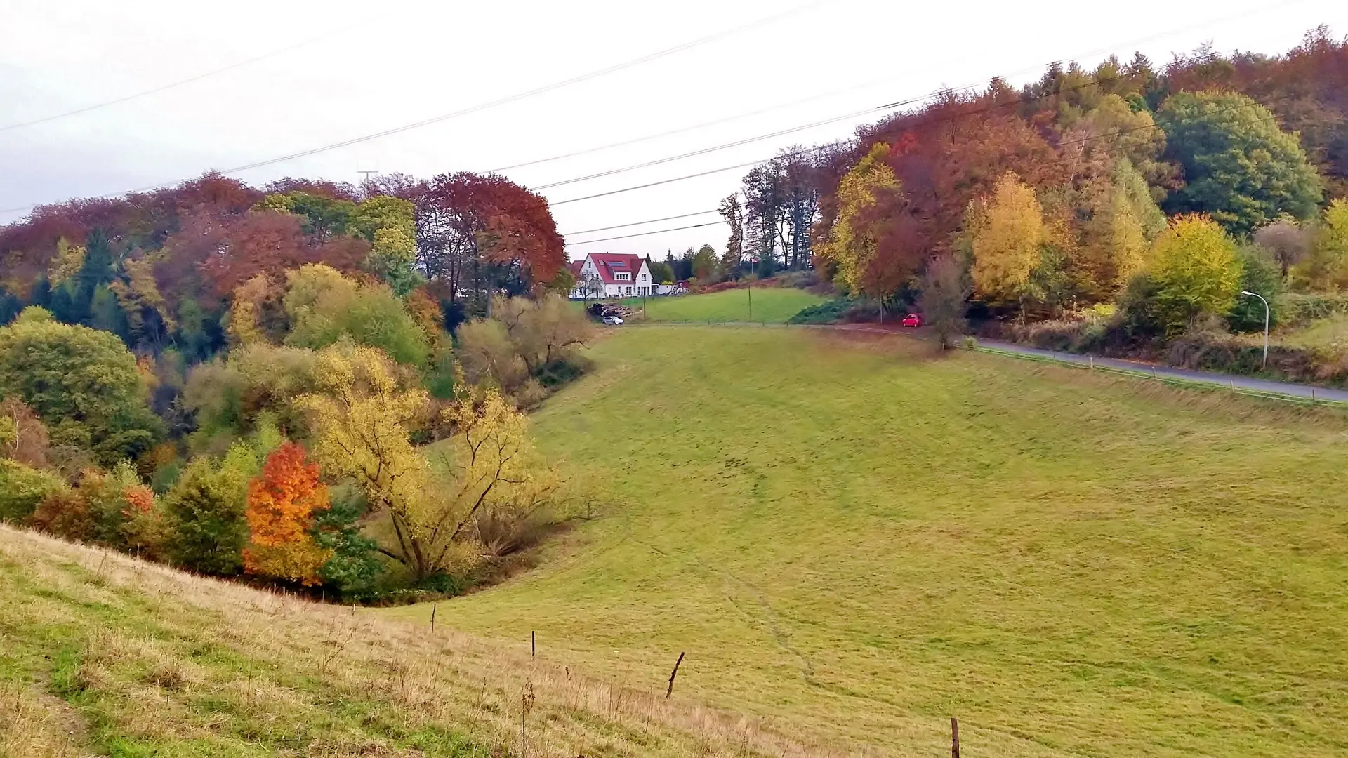 Hattingen Durchholz vor Cafe Das Krans_20161101 | © Holger Rüsberg