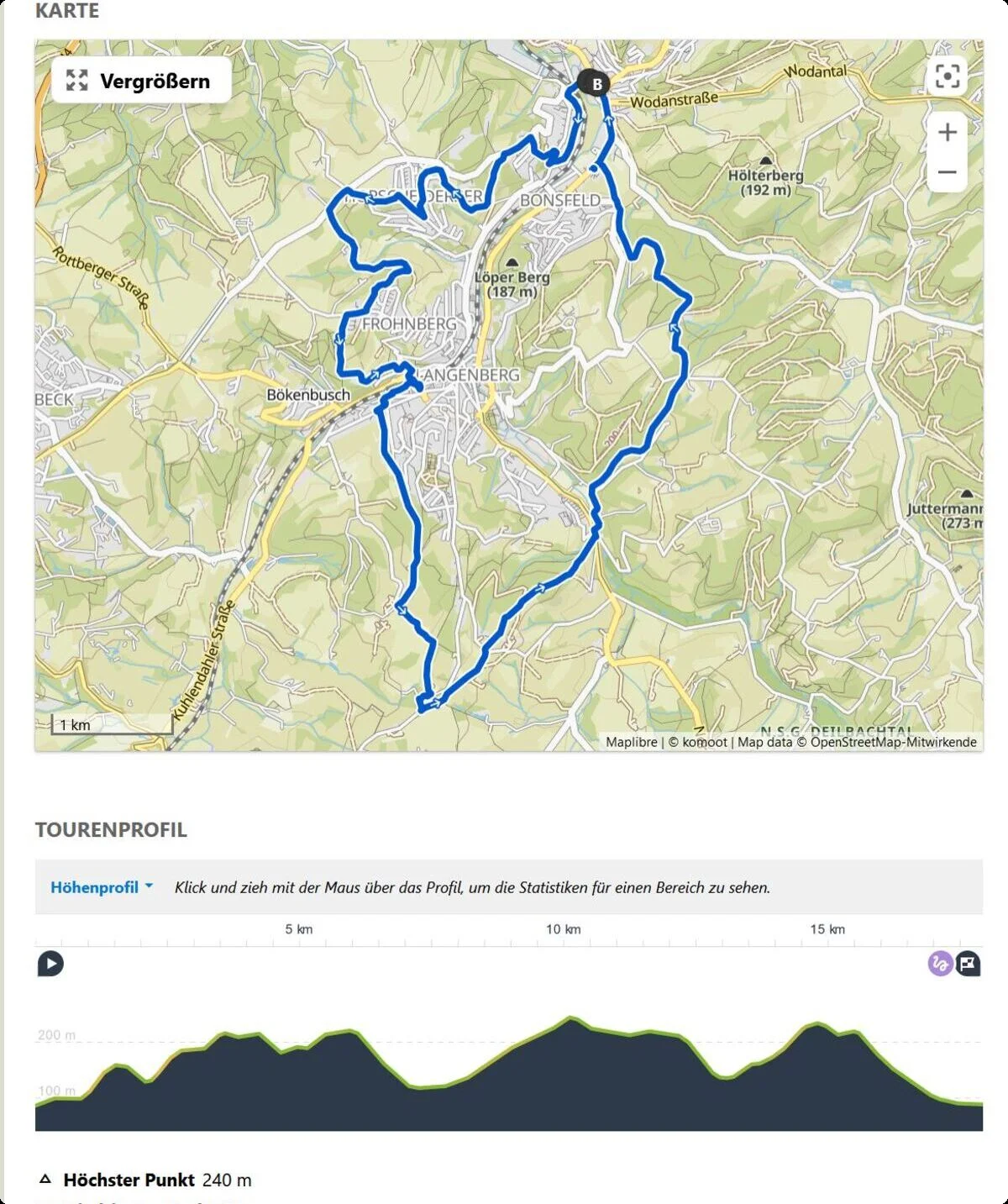 Track Wanderung 11.02.2024 | © Verena Liebers