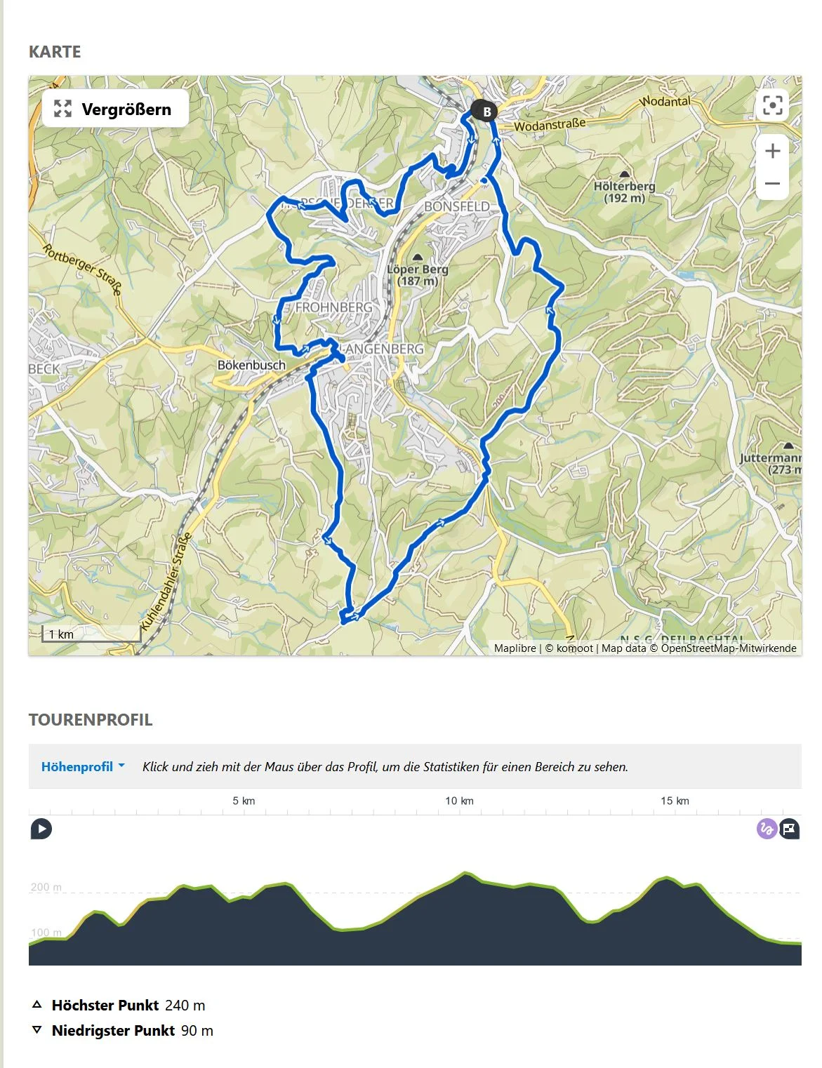Track Wanderung 11.02.2024 | © Verena Liebers